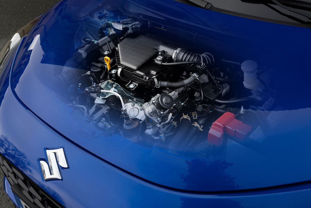 Enorm effizient: Der Dreizylinder-Motor des Suzuki Swift