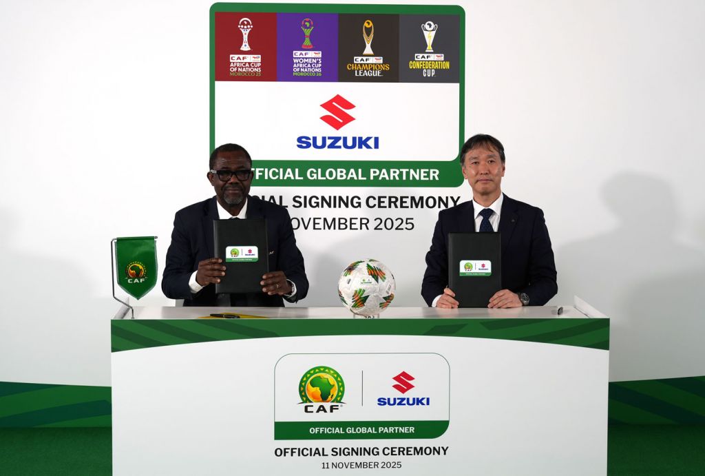 Suzuki wird offizieller globaler Partner des afrikanischen Fußballverbands CAF