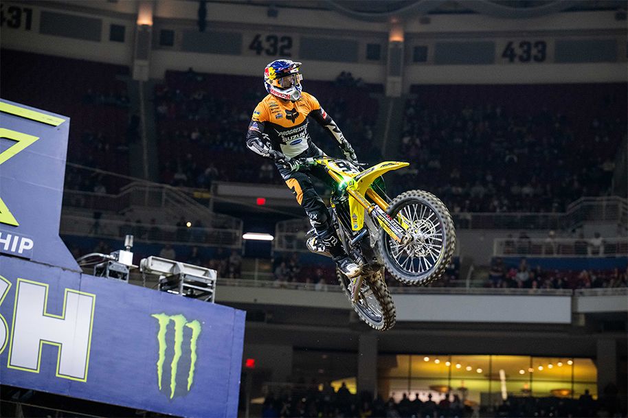 Suzuki Pilot Ken Roczen ist AMA-Supercross-Meister 2026