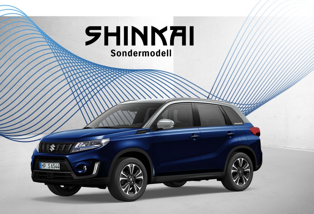 Suzuki Vitara als Sondermodell „Shinkai“ erhältlich